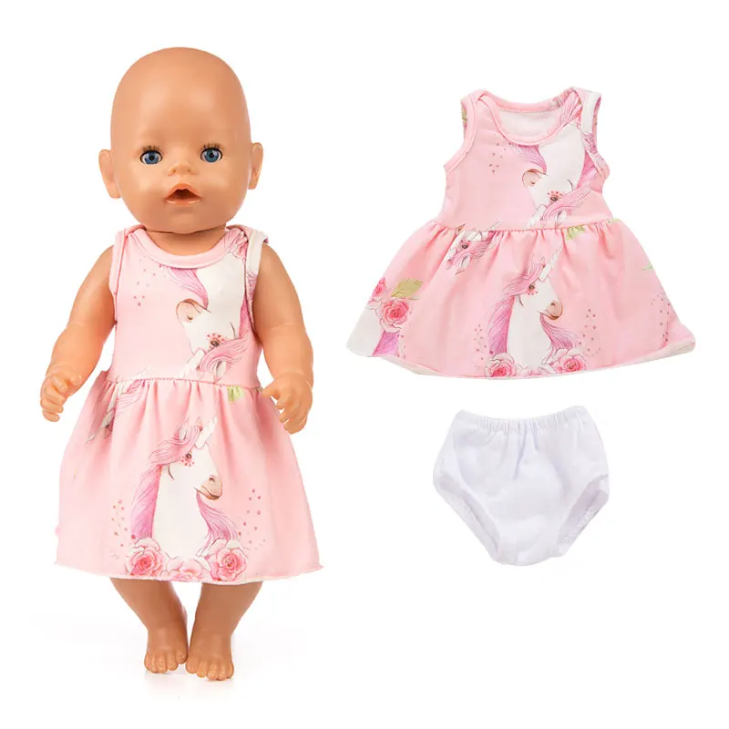 08 Модное платье для 17 дюймов Reborn Baby Doll 43 см для ухода за ребенком для мам Одежда - Цвет: 08