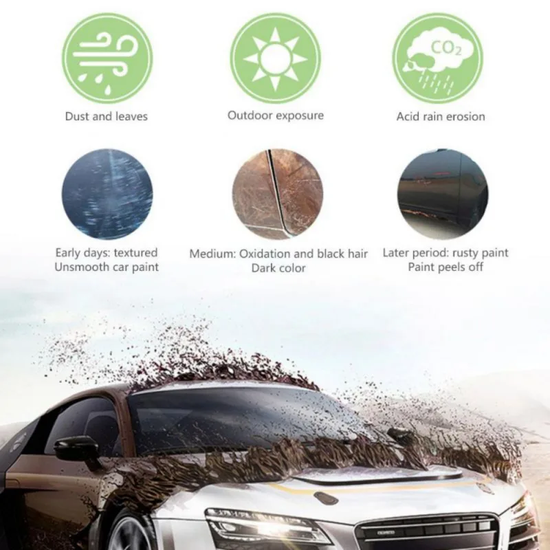 

30ML Full Car Nano Coating Liquid Coating Spray Hydrophobic Wax Car Paint Care Coating Liquid Crystal Protective Film New