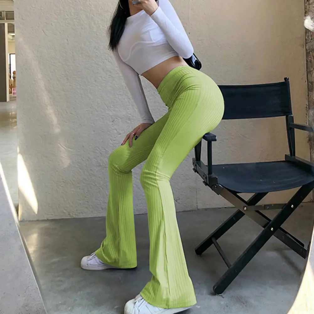 

Bell Bottom Great Simple Spring Trousers Wide Leg Spring Trousers Sexy for Work