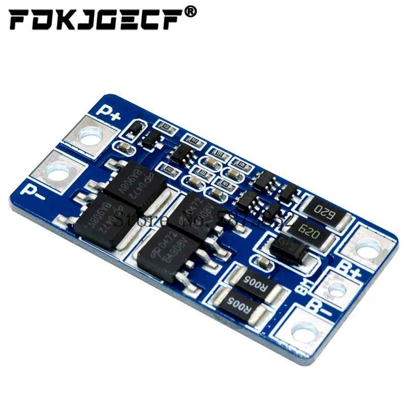 

2S 10A 7,4 V 18650 литиевая батарея Защитная плата 8,4 V сбалансированная функция/Защита от перезарядки