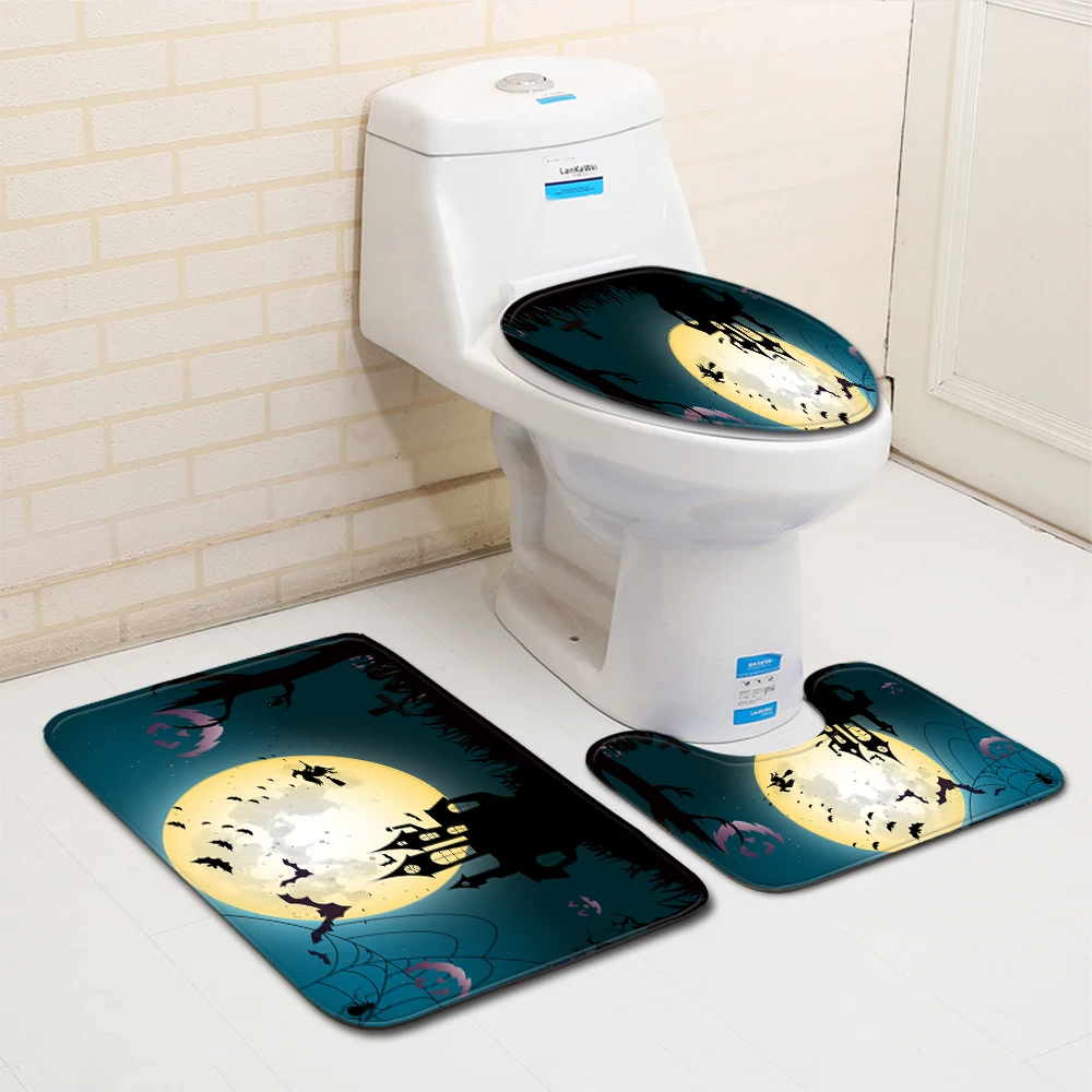 Домашний декор коврик для душа унитаза антискользящий ванной с рисунком