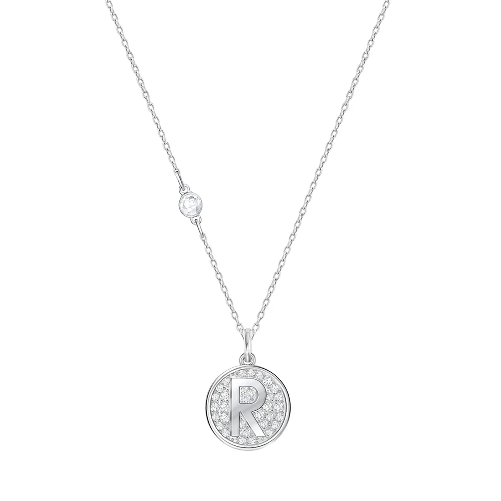 Классическое модное ожерелье с английской буквой 26 простая индивидуальная