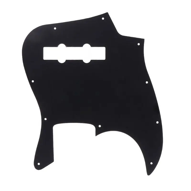 Черный груша гитары Стандартный накладку 3 слоя защитная пластина для джаз бас