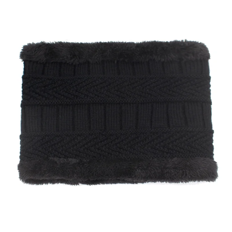 YOUBOME Fashion Winter Skullies Beanies Knitted Hat Scarf Female Hats For Women Men Baggy Girls Warm Thicken Caps | Аксессуары для