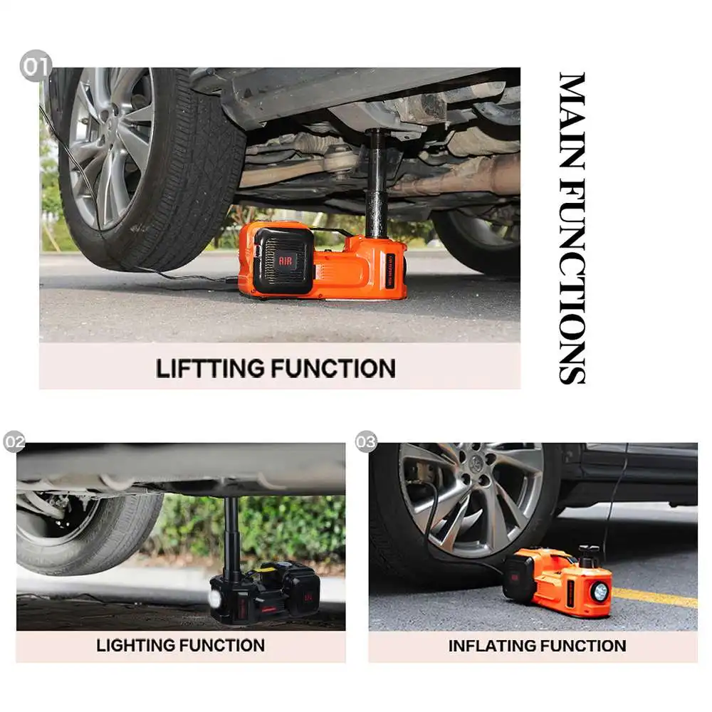 5T Автомобильный домкрат 12v электрический гидравлический для пола переносной