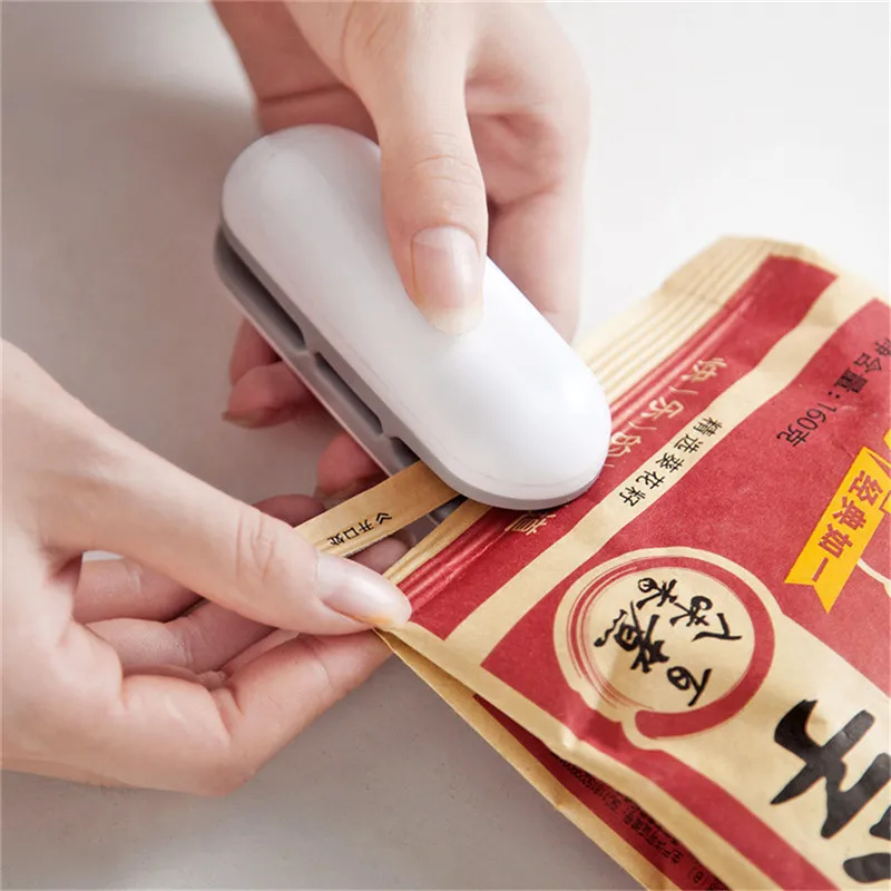 Household Appliances Mini Heat Sealing Machine for Bags Handy Heater Package Sealer Clamps Kitchen Packing Food | Дом и сад
