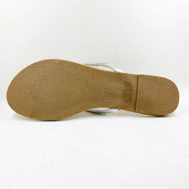 New 2023 Shoes Women Sandals Fashion Flip Flops Summer Style Flats Solid Slippers Sandal Flat