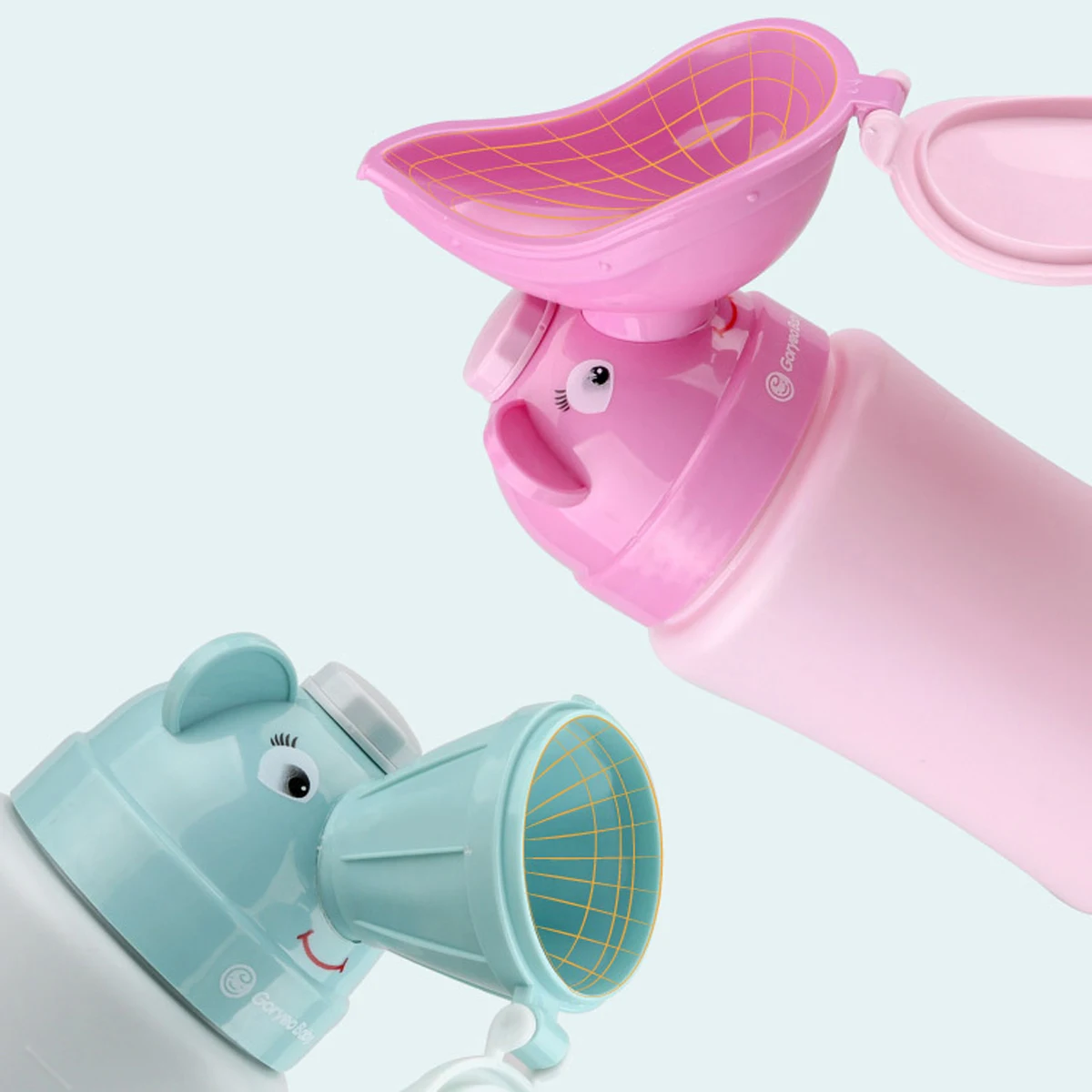 Горшок для девочек Писсуар для автомобиля Toliet Писсуар для женщин Bedpans Pee Bottle для портативного кемпинга на открытом воздухе Дорожный комплект