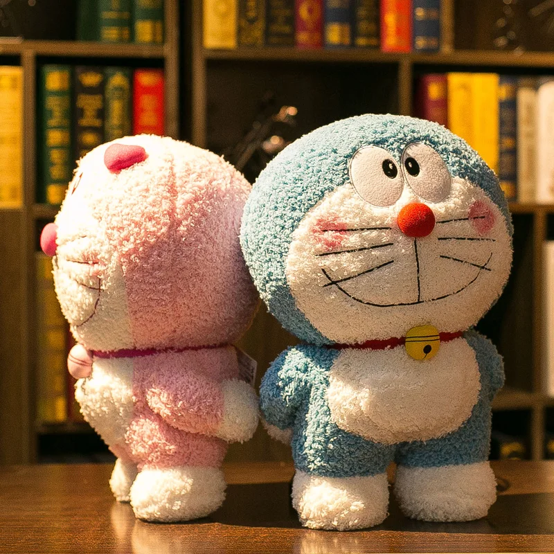 

Hot Anime Stand By Me Doraemon Plush Toy High Quality Lovely Cat Doll Soft Stuffed Animal Pillow For Kids Girls Lover Gifts 40CM