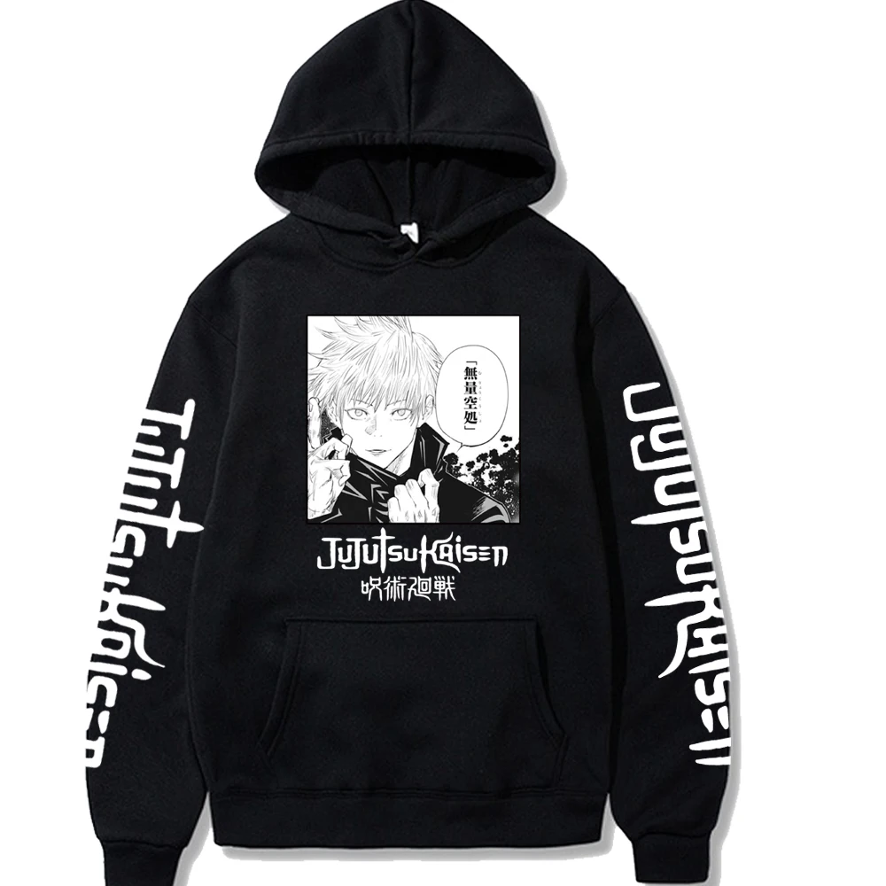 

Japanese Anime Jujutsu Kaisen Unisex Hoodies Harajuku Yuji Itadori Printed Men's Hoodie Streetwear Casual Sweatshirts
