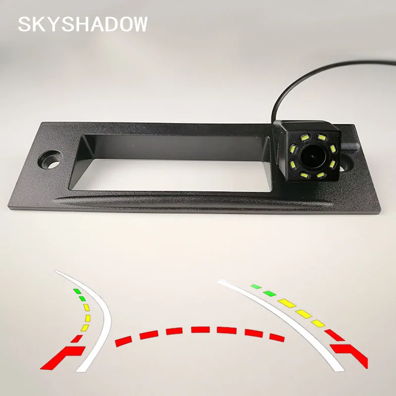 HD Беспроводная Автомобильная CCD задняя камера Рыбий глаз 4 8 12 led динамический