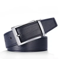 fashion needle buckle belt fashion korean mens business leather belt mens leather belt