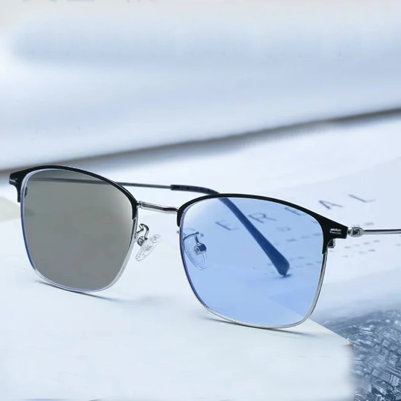 Мужские компьютерные оптические оправы модные очки прозрачные винтажные