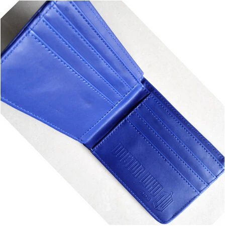 Комикс кошелек для мужчин Роскошный синего цвета кредитница бумажники доктора