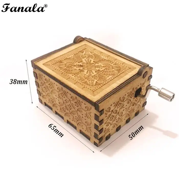 Антикварная резная деревянная музыкальная шкатулка с ручками песня из фильма