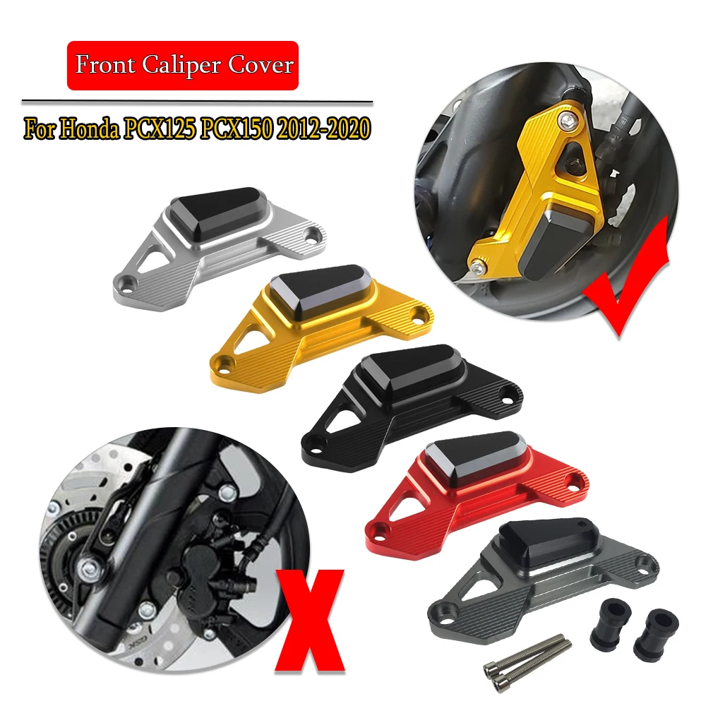 

For HONDA PCX125 PCX150 2012-2020 CNC Front Brake Caliper Guard Protector Decorative Cover Motorcycle Accessories 2020 2019 2018