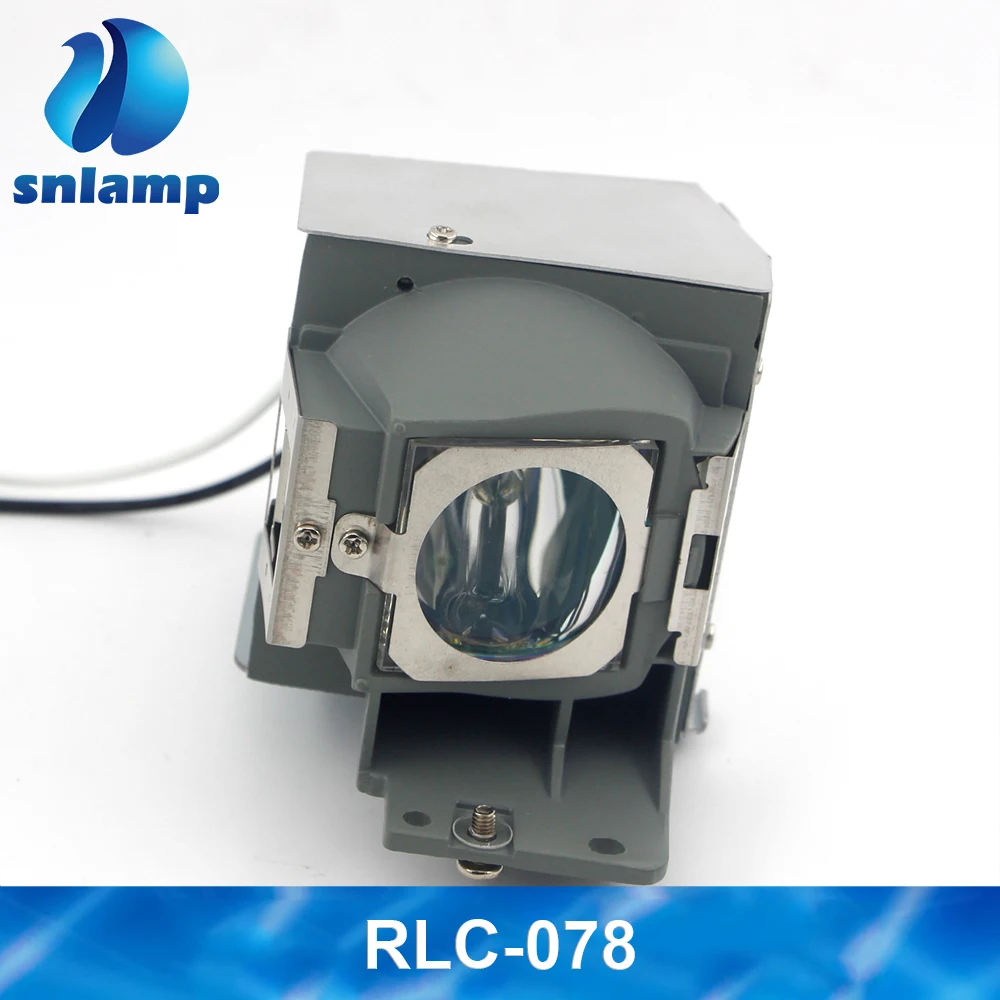 Высокое качество W Корпус RLC 078 P VIP 190W 0 8 E20.8 лампой/лампы для PJD6245 = VS14933 PJD6246 VIEWSONIC
