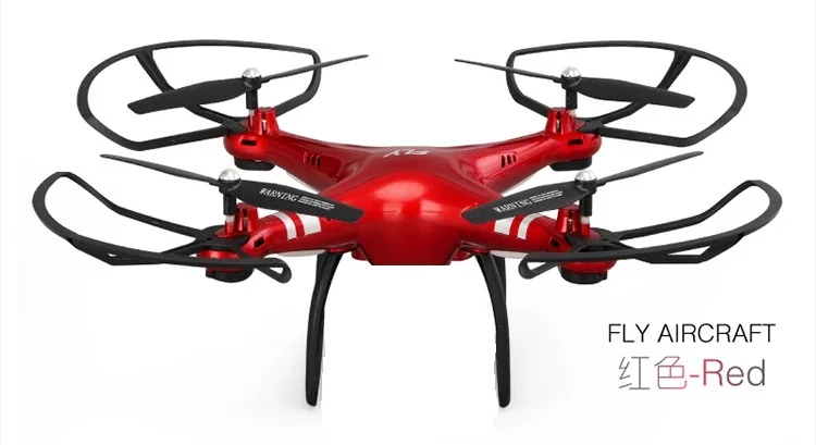 25 минут большой Дрон Профессиональный RC вертолет HD камера Wifi FPV складной пульт дистанционного управления квадрокоптером - Цвет: Red Standard