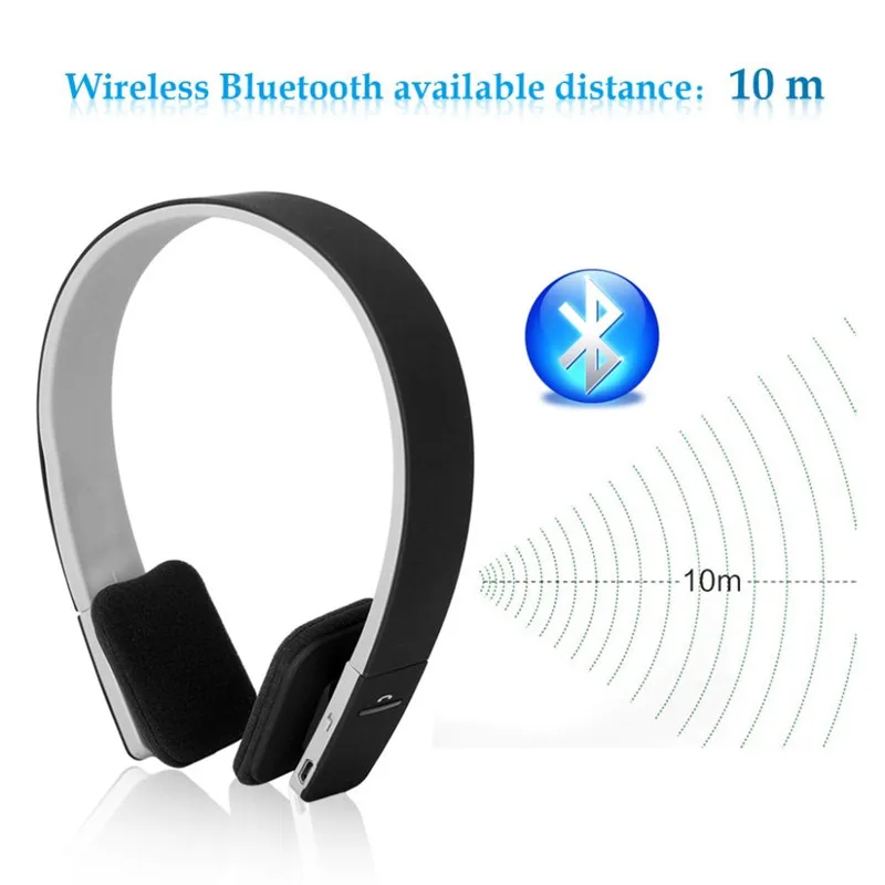 

BQ618 Bluetooth Headphone Built-in Microphones Noise Cancelling Wireless Sports running Headsets Stereo Sound Hifi Earphones