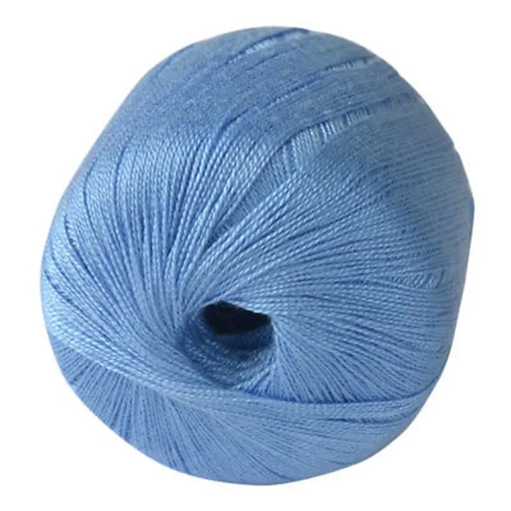 Сделай Сам Мерсеризованный хлопковый шнур нить ПРЯЖА для вышивки крючком