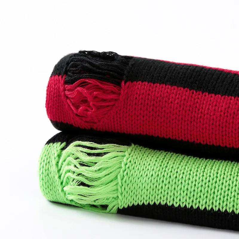 Джемпер мужской/женский в полоску трикотажный пуловер оверсайз с вырезом