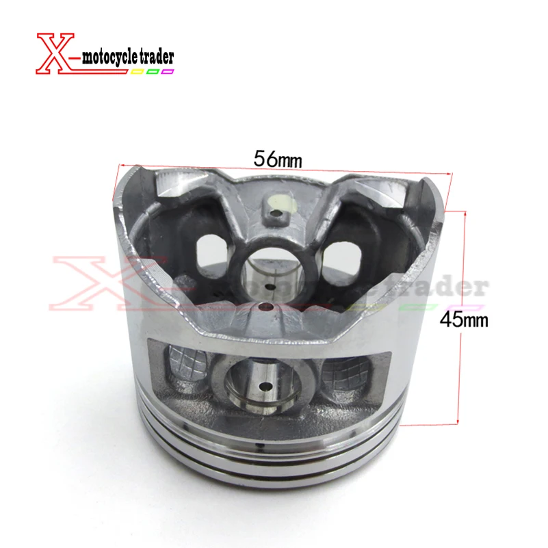 Комплект крышки головки блока цилиндров YX140 140CC 56 мм для мини велосипеда YINGXIANG DIRT