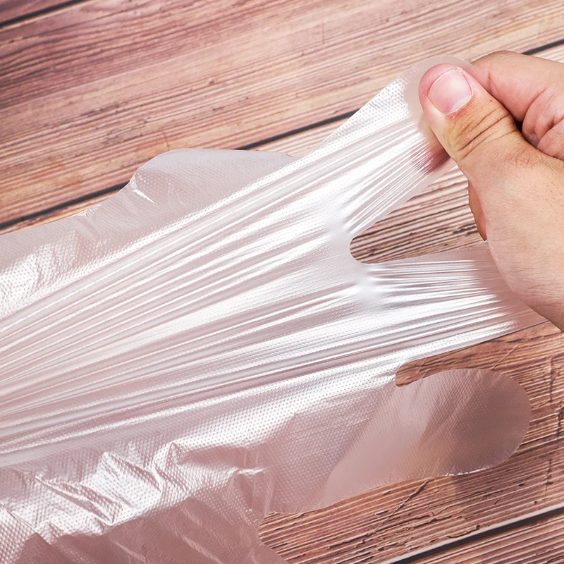 Перчатки одноразовые непромокаемые прозрачные 100 шт. | Красота и здоровье