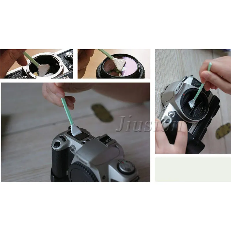 15 мм мокрого сенсорного тампона 6 шт CCD CMOS полная Рамка маленькая камера чистящий