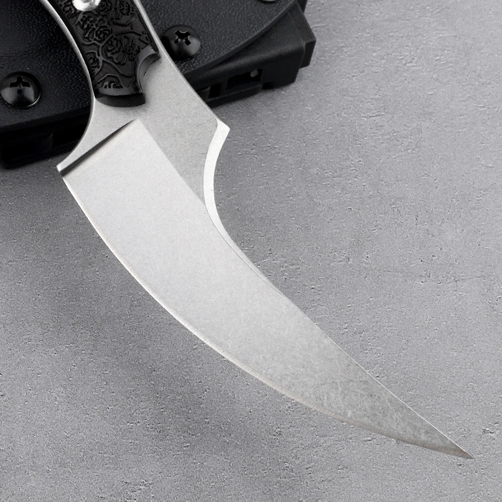 Тактический нож для выживания на природе кемпинга спасения керамбит 440C