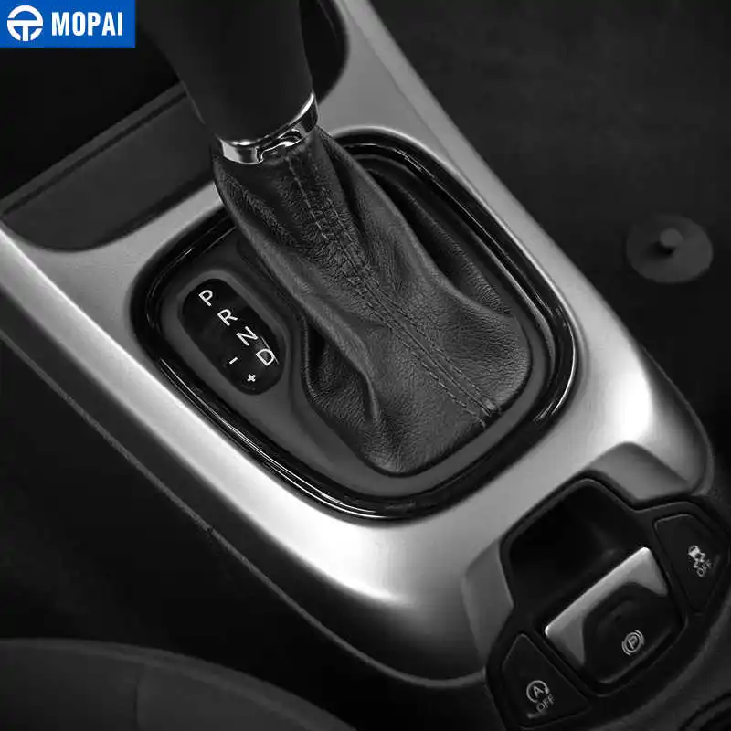 MOPAI автомобильные интерьерные наклейки для Jeep Compass 2017 + ABS ручка переключения