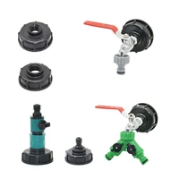 durable ibc tank tap adapter s606 coarse thread to 12 34 1 water connector replacement valve fitting