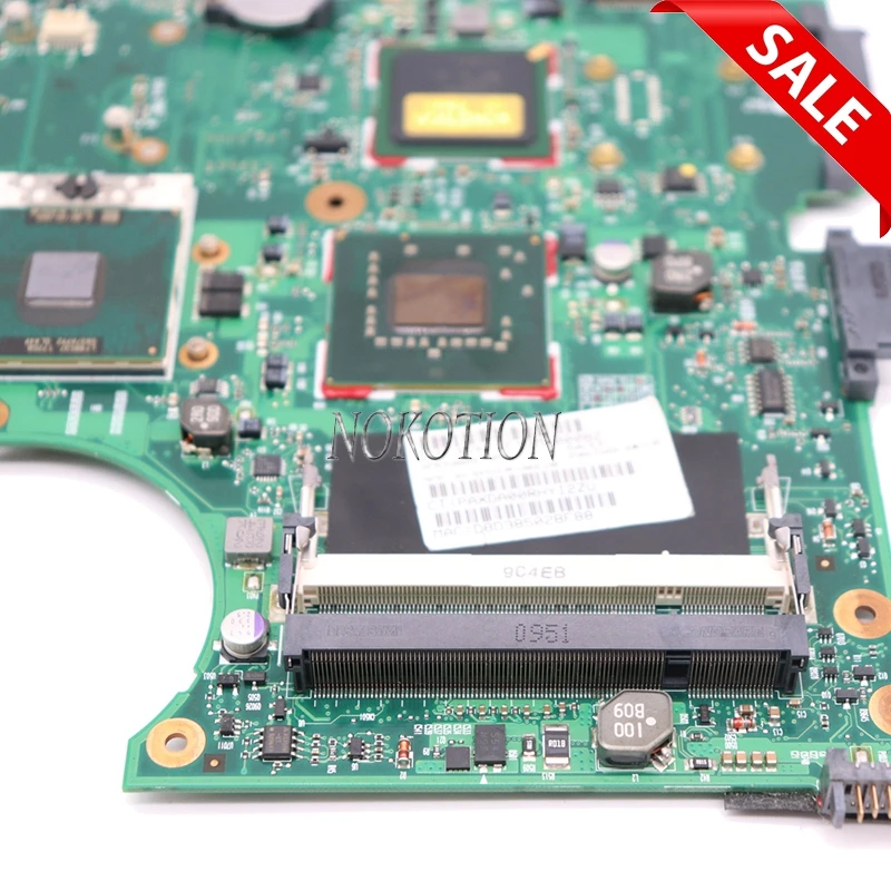 Материнская плата NOKOTION 538409-001 для ноутбука HP Compaq 510 610 GM965 DDR2 Бесплатный ЦП |