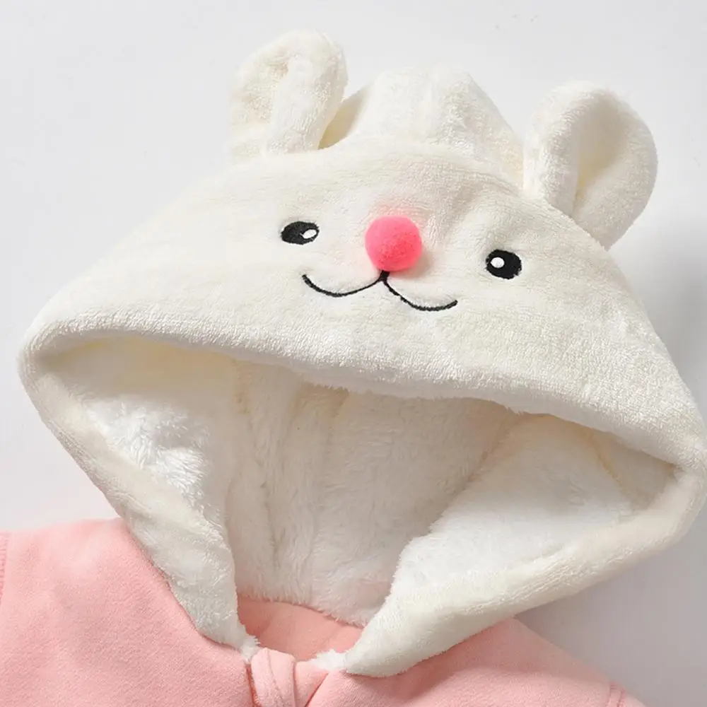 New Born Baby Clothes Winter Pasgeboren Meisje Jongen Romper Infant Boys Girls Thicken Long Sleeve Bears Bodysuit 20 | Детская одежда и