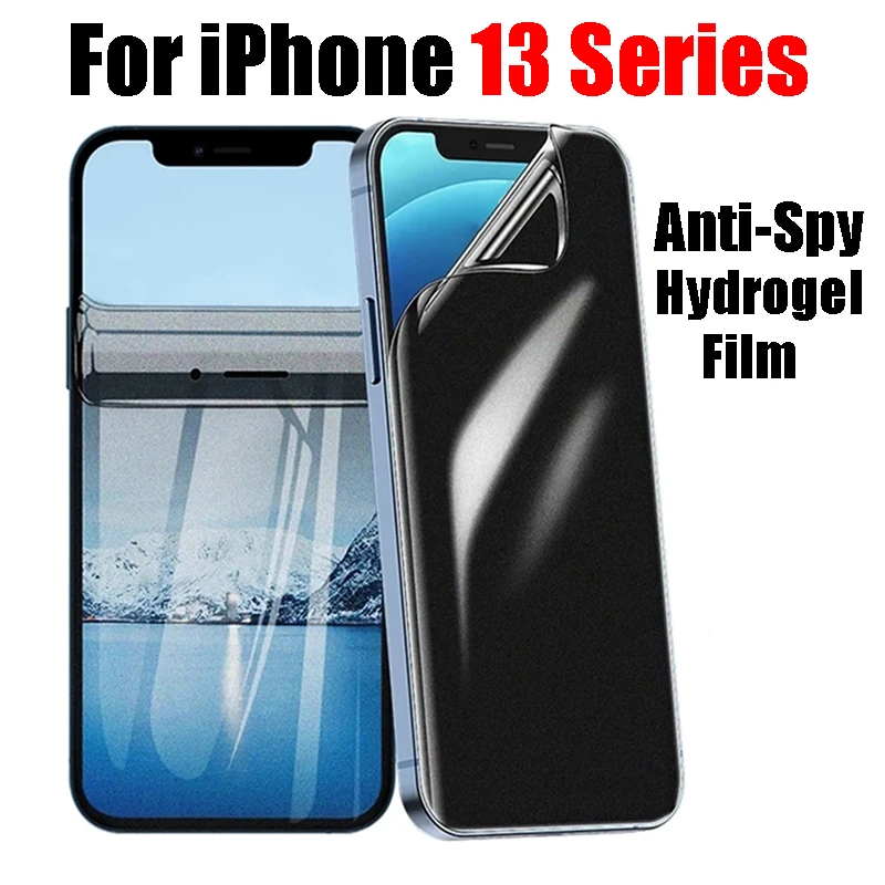 

Anti-peeping Hydrogel Film for Iphone 13 Series Anti-spy Privacy Anti-glare Screen Protector for Iphone 13mini 13 13pro 13promax