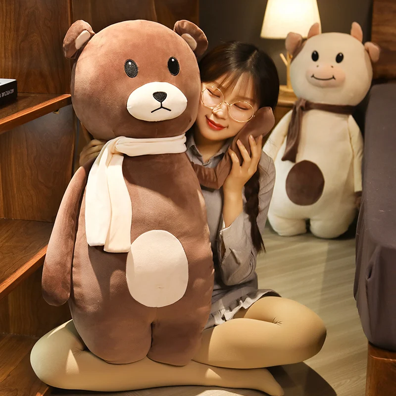 Милые популярные плюшевые куклы с животными детские мягкие игрушки для детей