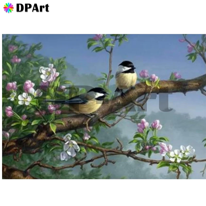 

Diamond Painting 5D Full Square/Round Drill Bird Daimond Rhinestone Embroidery Painting Cross Stitch Mosaic Picture M1643