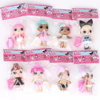 lol surprise dolls original lol dolls 8 pcs set with tag bag high quality anime figure model toys for children gifts for girls