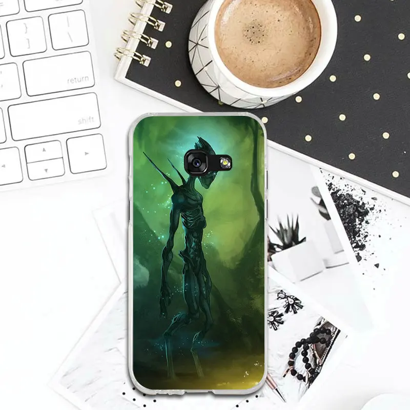 Xenomorph инопланетянин Хищник для Samsung Galaxy J3 J4 J5 J6 J7 J8 A3 A5 A7 2016 2017 2018 корпус чехол
