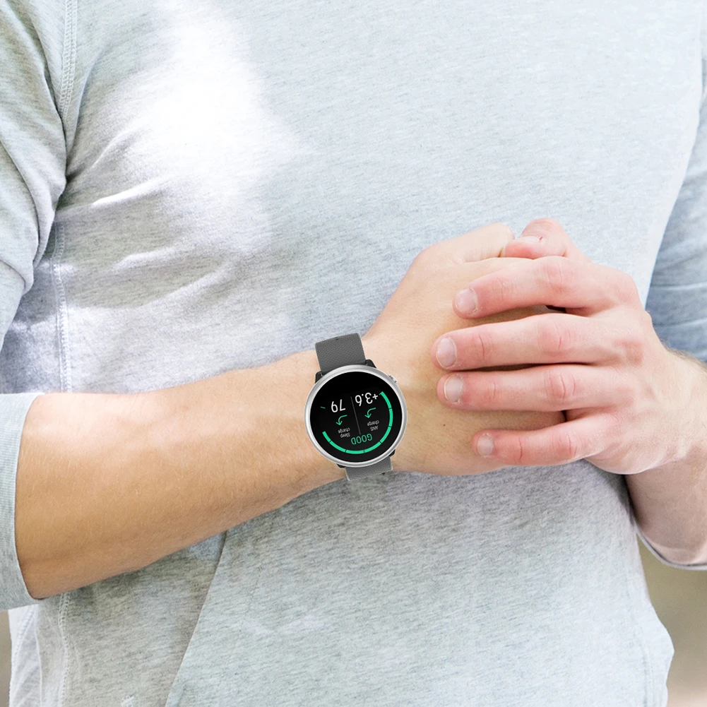 Простой силиконовый мягкий ремешок умные часы браслет для часов POLAR Ignite сменный