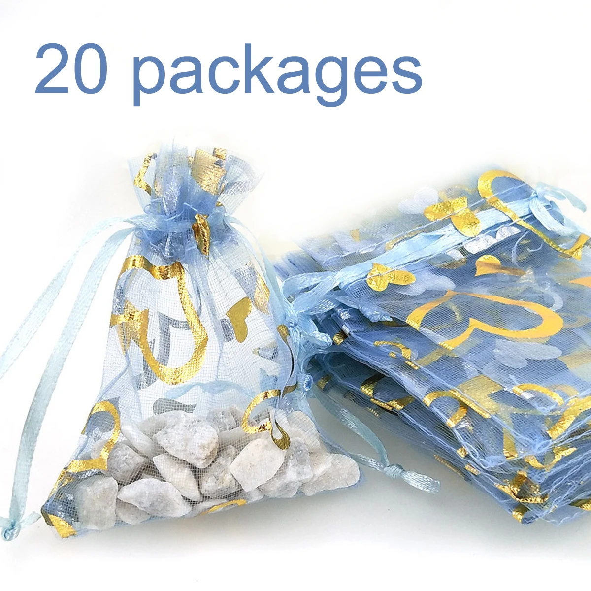 20 шт машина для томатного соуса подарочные мешочки из органзы с принтом в виде