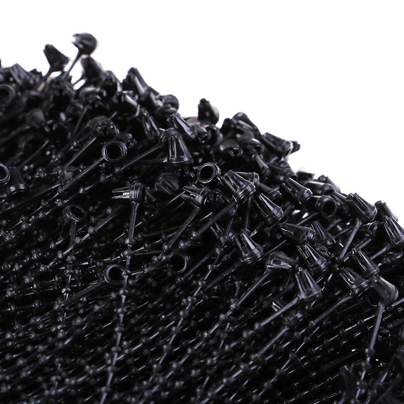 1000Pcs Clear Black PP Plastic Bead Chain Lock Pin Security Tag Loop Price Logo Rope | Дом и сад