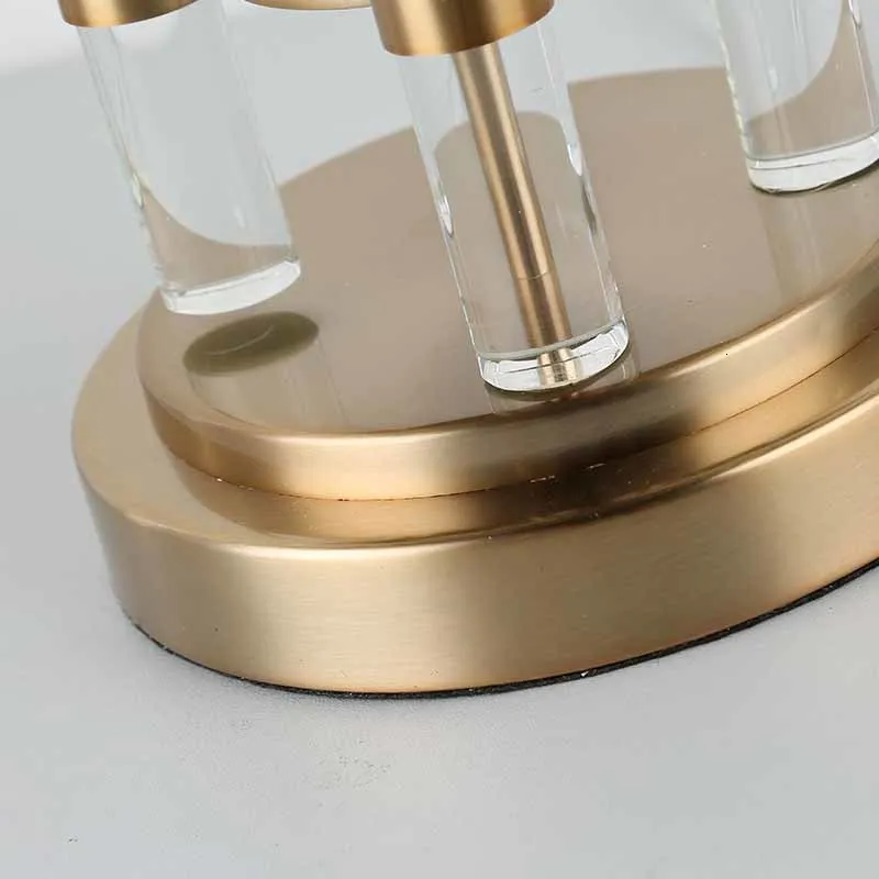 Post Современные хрустальные Fabrict настольная лампа для кабинет Fabrictlampforroom lampara де