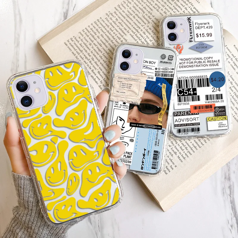 Phone Case For iPhone 11 Cases Funda For Apple iPhone 13 11 12 Pro Max XR XS Max X 8 7 Plus 6 6S 12 Mini Soft Shockproof Covers