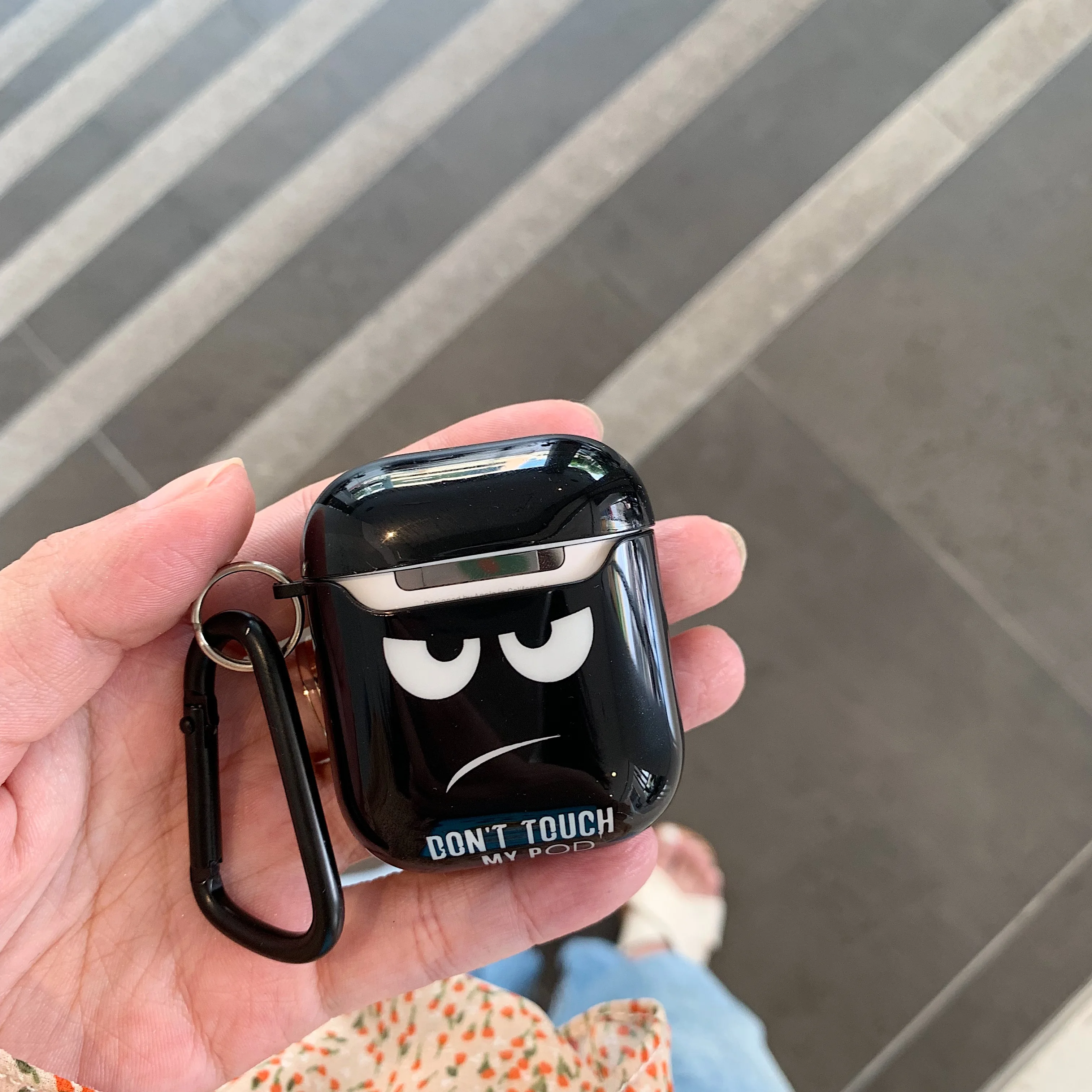 Мультяшные глаза милые наушники чехол для Apple беспроводной Bluetooth гарнитура Airpods силиконовый чехол Airpods зарядная коробка аксессуары