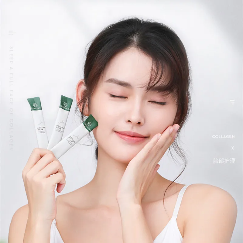 7 шт. маска для лица с коллагеном и белком|Средства ухода маски| |