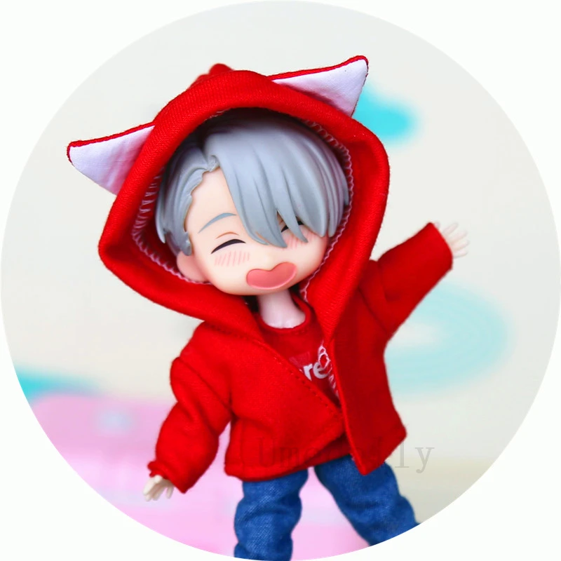 1 шт. симпатичная Obitsu 11 кукла кошка шляпа для ob11 1/12 BJD ГСК одежда наряды