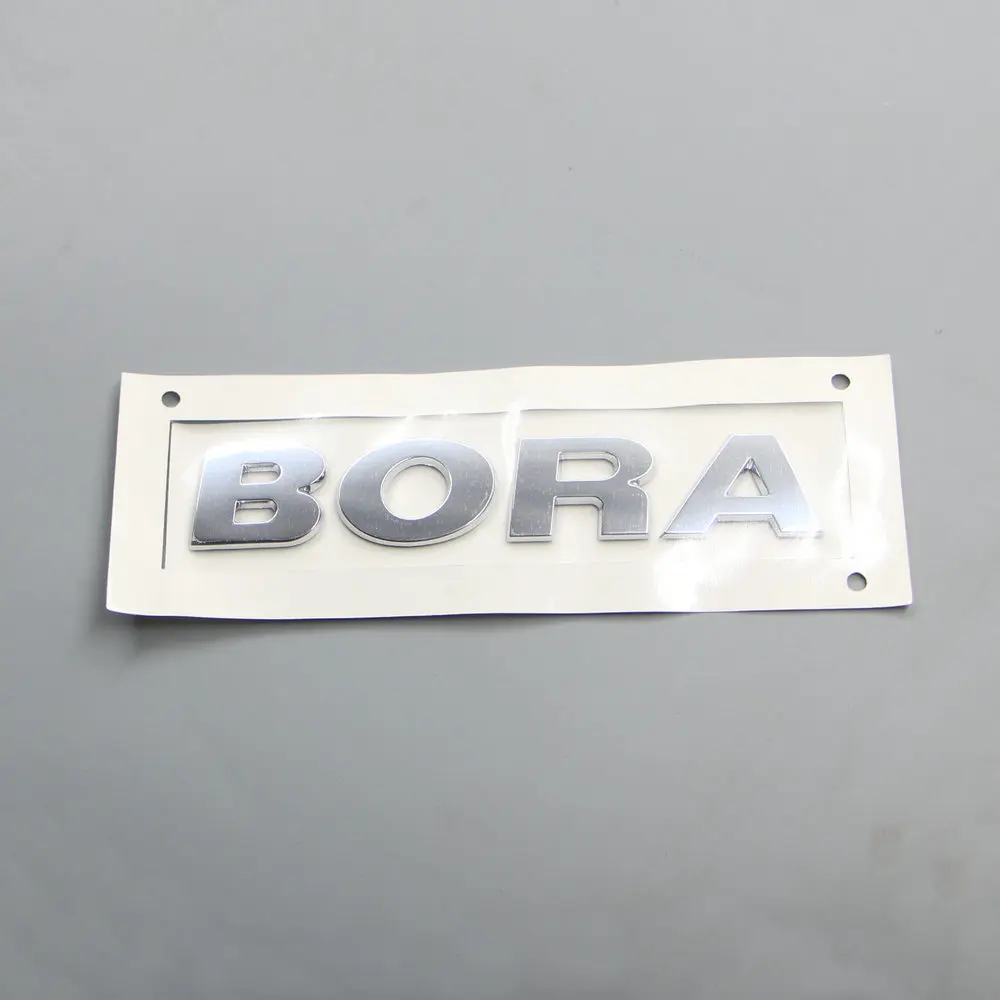 Наклеить на багажное отделение Bora надпись BORA стикеры автомобильные Логотипы