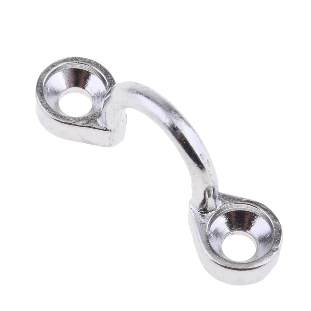 1 шт. нержавеющая сталь палубные петли галстук вниз Pad ремешок для глаз лодки