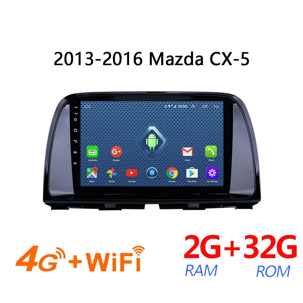 Автомобильное радио 4g Sim android 2 32G для Mazda 5 2005 2006 2007 2008 2009 2010 навигатор автомобилей DVD