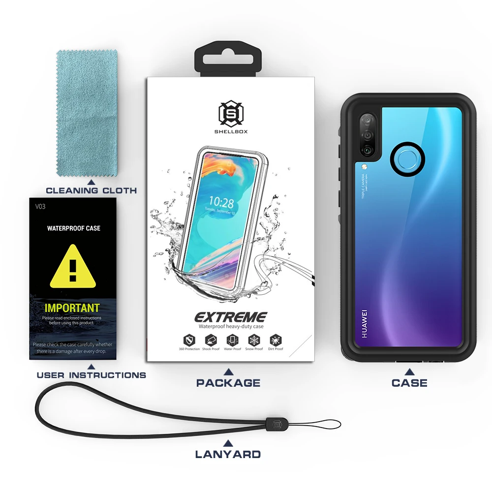 IP68 Дайвинг Водонепроницаемый чехол для iPhone 11 Pro Max XR XS MAX 5S SE 6S 7 8 Plus прочный Чехол